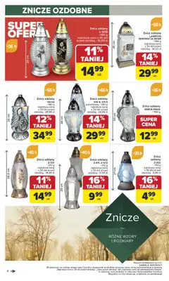 Carrefour - gazetka promocyjna Gazetka Łap okazje od czwartku od czwartku 09.10 do środy 22.10 - strona 4 Carrefour - gazetka promocyjna Gazetka Łap okazje od czwartku od czwartku 09.10 do środy 22.10 - strona 4