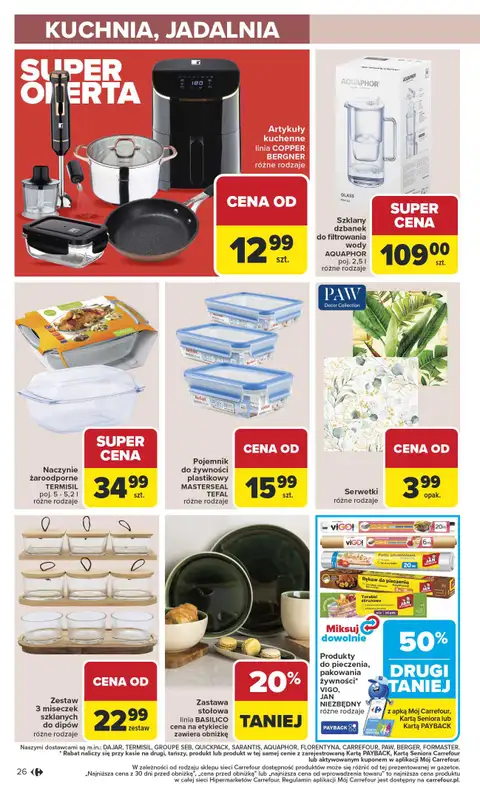 Carrefour - gazetka promocyjna Gazetka Łap okazje od czwartku od czwartku 09.10 do środy 22.10 - strona 26