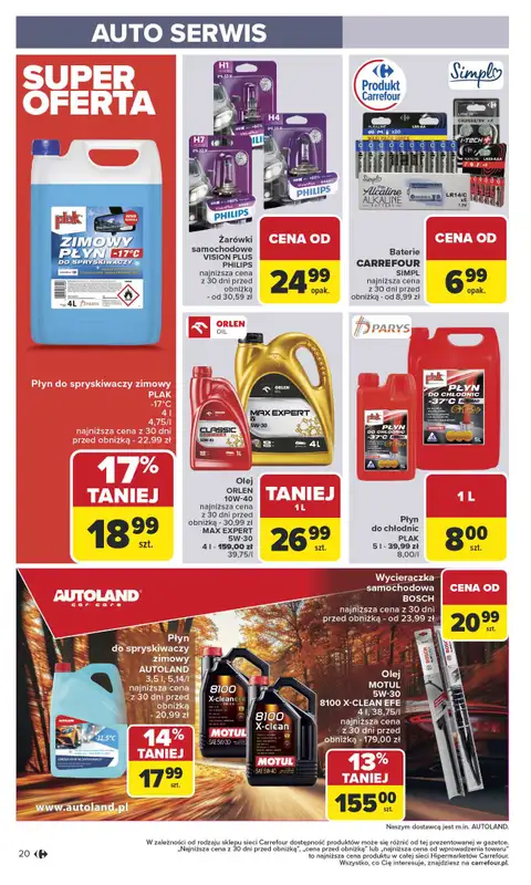 Carrefour - gazetka promocyjna Gazetka Łap okazje od czwartku od czwartku 09.10 do środy 22.10 - strona 20