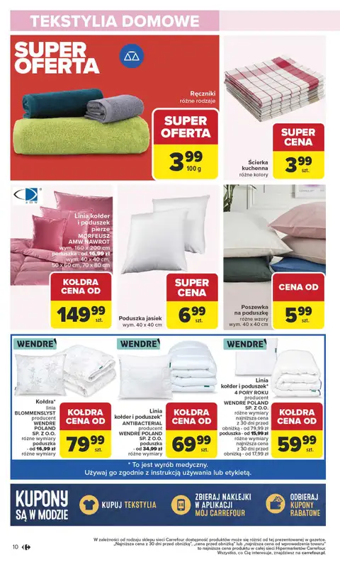 Carrefour - gazetka promocyjna Gazetka Łap okazje od czwartku od czwartku 09.10 do środy 22.10 - strona 10