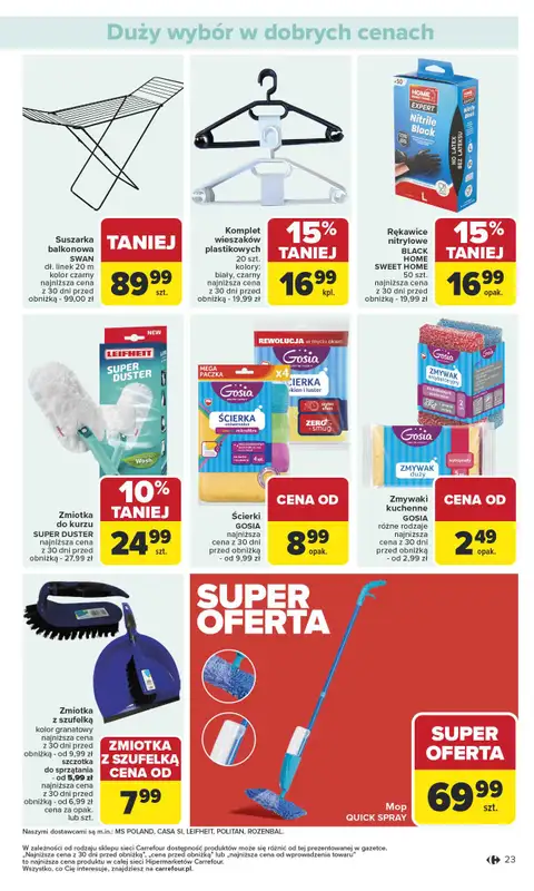 Carrefour - gazetka promocyjna Gazetka Łap okazje od czwartku od czwartku 09.10 do środy 22.10 - strona 23