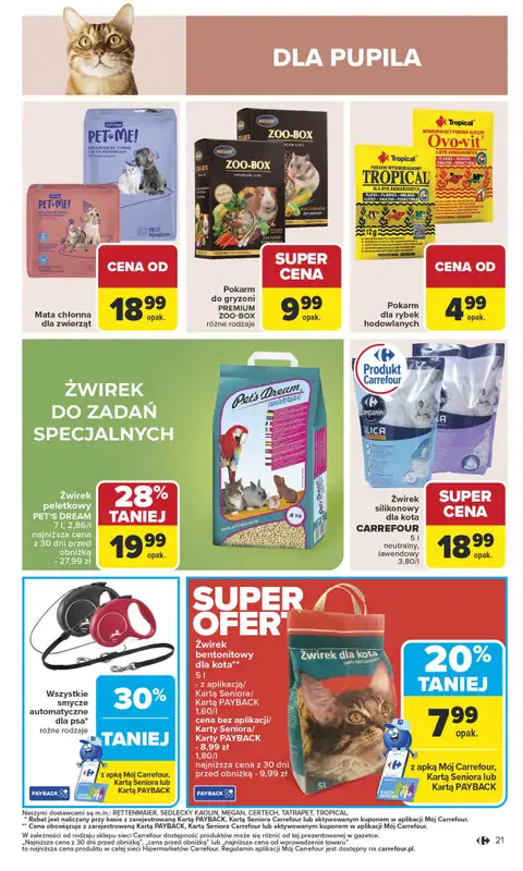 Carrefour - gazetka promocyjna Gazetka Łap okazje od czwartku od czwartku 09.10 do środy 22.10 - strona 21