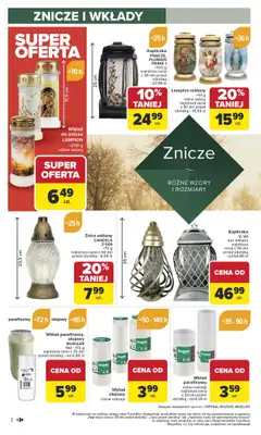 Carrefour - gazetka promocyjna Gazetka Łap okazje od czwartku od czwartku 09.10 do środy 22.10 - strona 2 Carrefour - gazetka promocyjna Gazetka Łap okazje od czwartku od czwartku 09.10 do środy 22.10 - strona 2