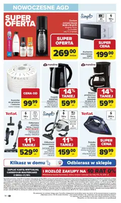 Carrefour - gazetka promocyjna Gazetka Łap okazje od czwartku od czwartku 09.10 do środy 22.10 - strona 14 Carrefour - gazetka promocyjna Gazetka Łap okazje od czwartku od czwartku 09.10 do środy 22.10 - strona 14
