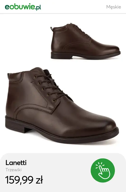 eobuwie.pl - gazetka promocyjna Trzewiki i sztyblety męskie od wtorku 07.10  - strona 8