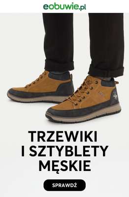 eobuwie.pl - gazetka promocyjna Trzewiki i sztyblety męskie od wtorku 07.10 