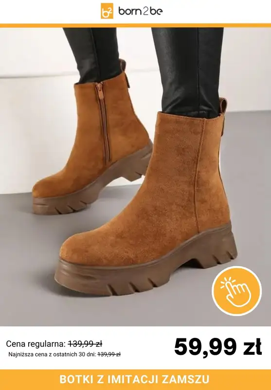 Born2be - gazetka promocyjna Botki za max 79,99 zł od wtorku 07.10 do poniedziałku 20.10 - strona 10