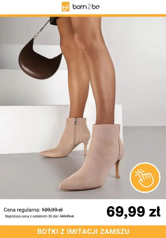 Born2be - gazetka promocyjna Botki za max 79,99 zł od wtorku 07.10 do poniedziałku 20.10 - strona 9