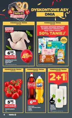 Netto - gazetka promocyjna Gazetka Spożywcza od poniedziałku 06.10 do soboty 11.10 - strona 4 Netto - gazetka promocyjna Gazetka Spożywcza od poniedziałku 06.10 do soboty 11.10 - strona 4