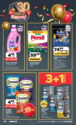 Netto - gazetka promocyjna Gazetka Spożywcza od poniedziałku 06.10 do soboty 11.10 - strona 26 Netto - gazetka promocyjna Gazetka Spożywcza od poniedziałku 06.10 do soboty 11.10 - strona 26