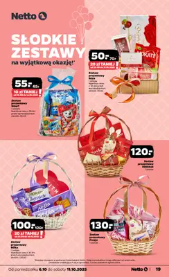 Netto - gazetka promocyjna Gazetka Spożywcza od poniedziałku 06.10 do soboty 11.10 - strona 19 Netto - gazetka promocyjna Gazetka Spożywcza od poniedziałku 06.10 do soboty 11.10 - strona 19
