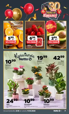Netto - gazetka promocyjna Gazetka Spożywcza od poniedziałku 06.10 do soboty 11.10 - strona 7 Netto - gazetka promocyjna Gazetka Spożywcza od poniedziałku 06.10 do soboty 11.10 - strona 7