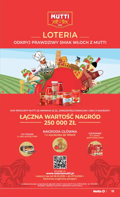 Netto - gazetka promocyjna Gazetka Spożywcza od poniedziałku 06.10 do soboty 11.10 - strona 11