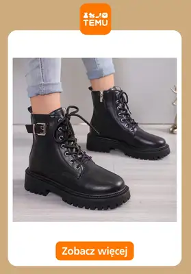 Temu - gazetka promocyjna Botki i kozaki damskie od wtorku 07.10  - strona 2 Temu - gazetka promocyjna Botki i kozaki damskie od wtorku 07.10  - strona 2