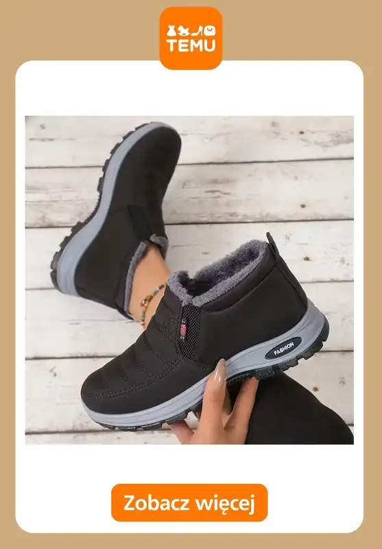 Temu - gazetka promocyjna Botki i kozaki damskie od wtorku 07.10  - strona 9