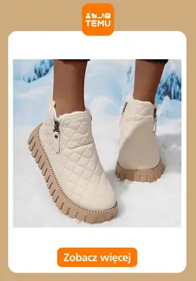 Temu - gazetka promocyjna Botki i kozaki damskie od wtorku 07.10  - strona 8 Temu - gazetka promocyjna Botki i kozaki damskie od wtorku 07.10  - strona 8