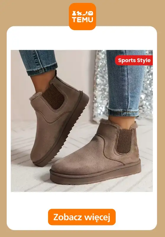 Temu - gazetka promocyjna Botki i kozaki damskie od wtorku 07.10  - strona 10