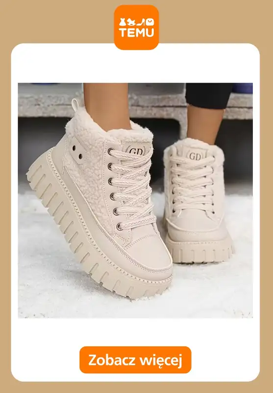 Temu - gazetka promocyjna Botki i kozaki damskie od wtorku 07.10  - strona 6