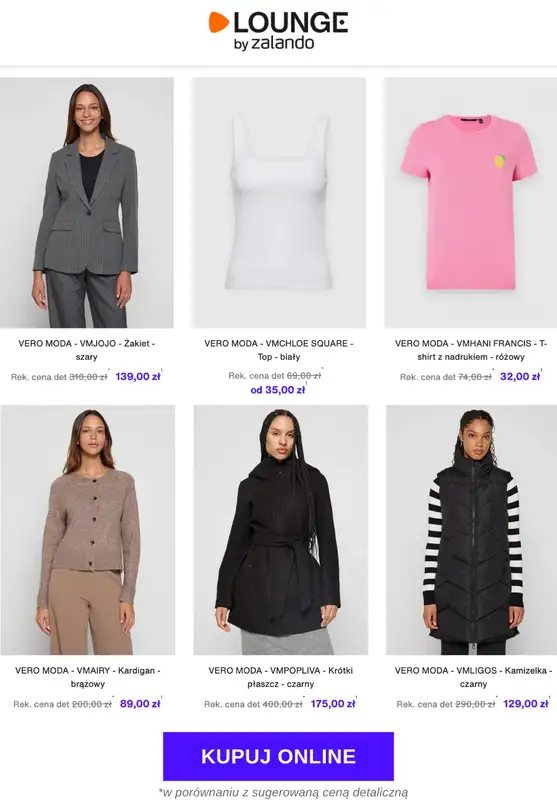 Lounge by Zalando - gazetka promocyjna Do -73% Vero Moda od wtorku 07.10 do piątku 10.10 - strona 2