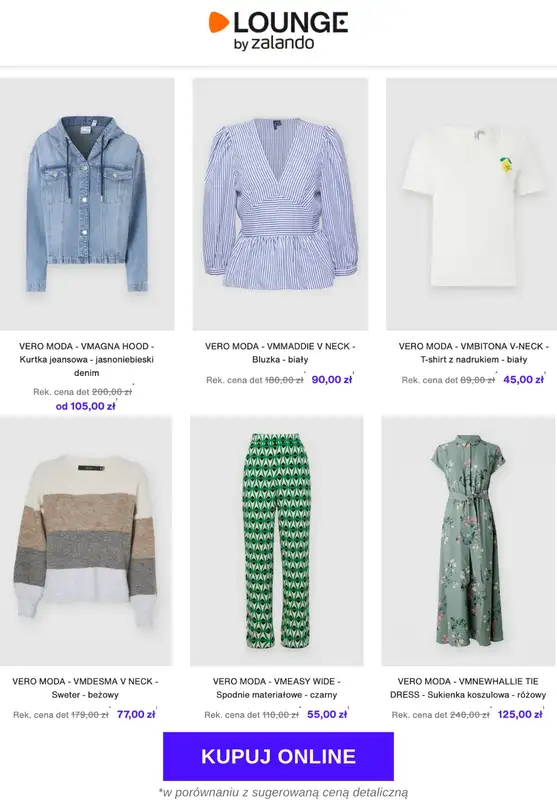 Lounge by Zalando - gazetka promocyjna Do -73% Vero Moda od wtorku 07.10 do piątku 10.10 - strona 5