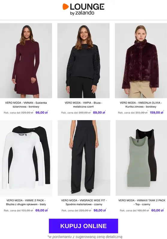 Lounge by Zalando - gazetka promocyjna Do -73% Vero Moda od wtorku 07.10 do piątku 10.10 - strona 3