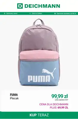 Deichmann - gazetka promocyjna -30% na plecaki i torebki przy zakupach od 99 zł od wtorku 07.10  - strona 12 Deichmann - gazetka promocyjna -30% na plecaki i torebki przy zakupach od 99 zł od wtorku 07.10  - strona 12