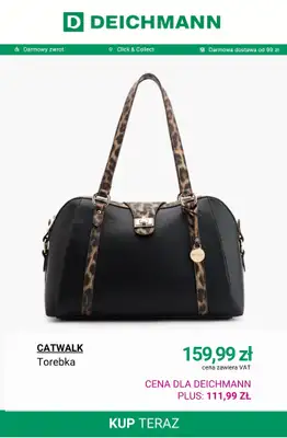 Deichmann - gazetka promocyjna -30% na plecaki i torebki przy zakupach od 99 zł od wtorku 07.10  - strona 10 Deichmann - gazetka promocyjna -30% na plecaki i torebki przy zakupach od 99 zł od wtorku 07.10  - strona 10