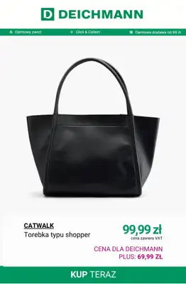 Deichmann - gazetka promocyjna -30% na plecaki i torebki przy zakupach od 99 zł od wtorku 07.10  - strona 7 Deichmann - gazetka promocyjna -30% na plecaki i torebki przy zakupach od 99 zł od wtorku 07.10  - strona 7