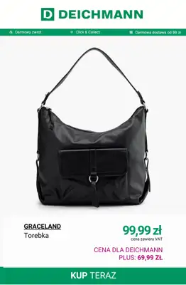 Deichmann - gazetka promocyjna -30% na plecaki i torebki przy zakupach od 99 zł od wtorku 07.10  - strona 8 Deichmann - gazetka promocyjna -30% na plecaki i torebki przy zakupach od 99 zł od wtorku 07.10  - strona 8