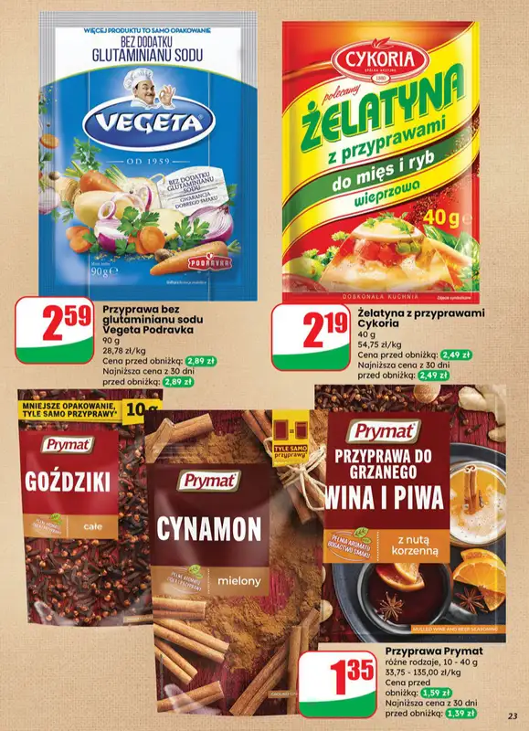 Dino - gazetka promocyjna Gazetka od środy 08.10 do wtorku 14.10 - strona 23