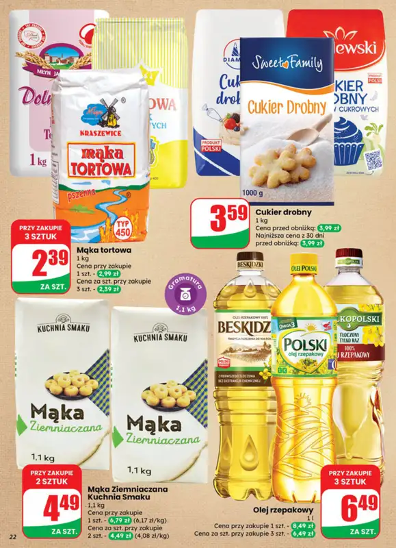 Dino - gazetka promocyjna Gazetka od środy 08.10 do wtorku 14.10 - strona 22