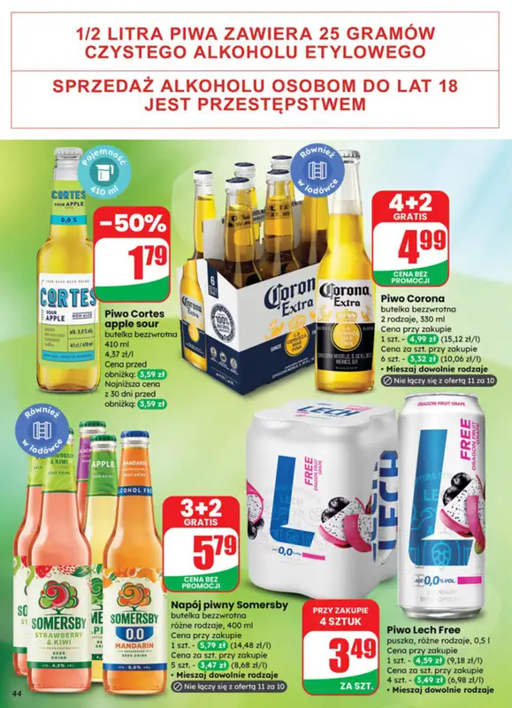 Dino - gazetka promocyjna Gazetka od środy 08.10 do wtorku 14.10 - strona 44