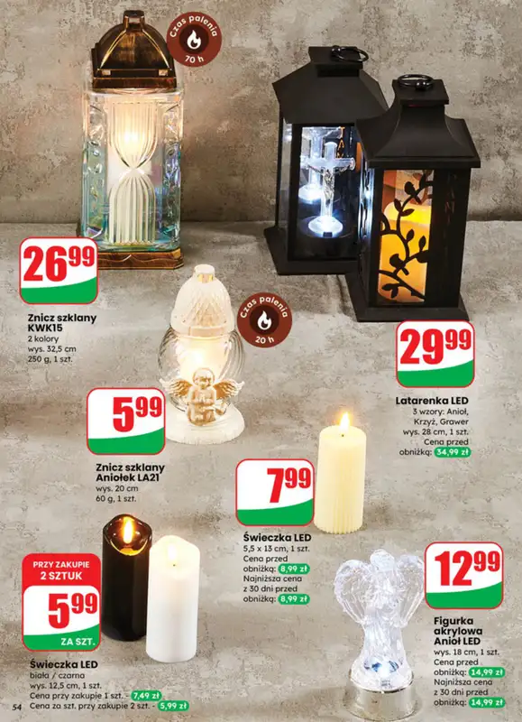 Dino - gazetka promocyjna Gazetka od środy 08.10 do wtorku 14.10 - strona 54