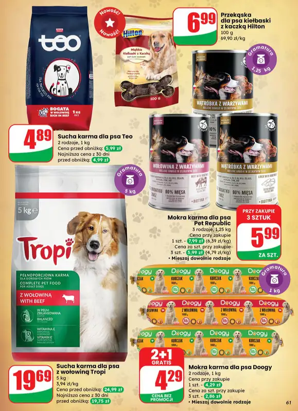 Dino - gazetka promocyjna Gazetka od środy 08.10 do wtorku 14.10 - strona 61