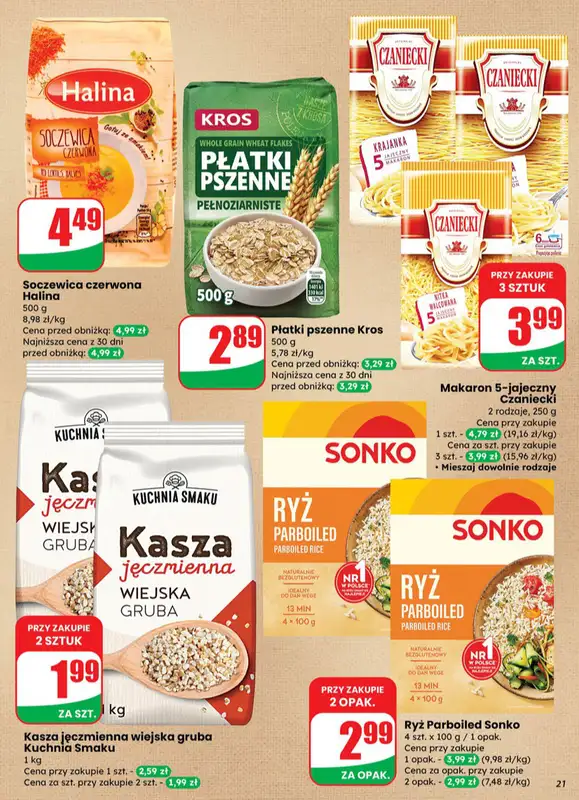 Dino - gazetka promocyjna Gazetka od środy 08.10 do wtorku 14.10 - strona 21