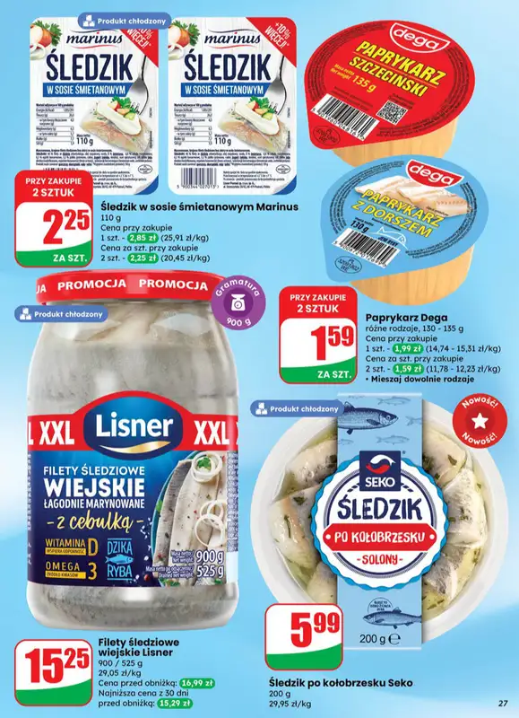 Dino - gazetka promocyjna Gazetka od środy 08.10 do wtorku 14.10 - strona 27