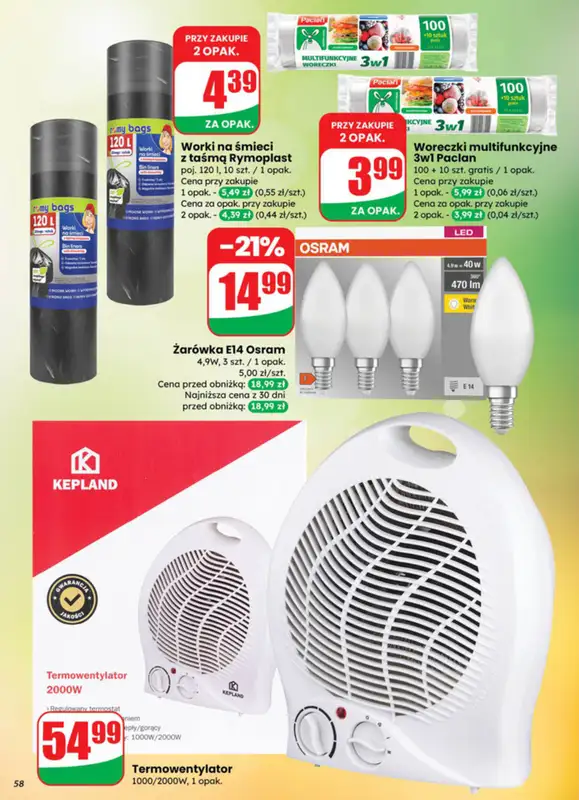 Dino - gazetka promocyjna Gazetka od środy 08.10 do wtorku 14.10 - strona 58