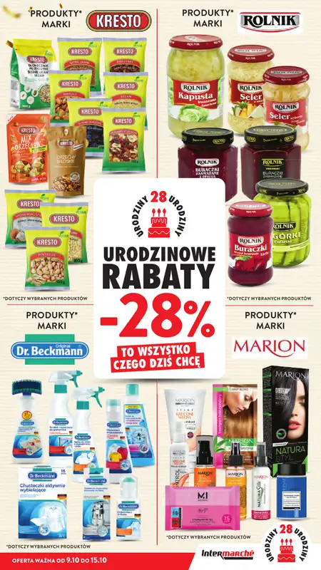 Intermarche - gazetka promocyjna Gazetka od czwartku 09.10 do środy 15.10 - strona 7