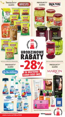 Intermarche - gazetka promocyjna Gazetka od czwartku 09.10 do środy 15.10 - strona 7 Intermarche - gazetka promocyjna Gazetka od czwartku 09.10 do środy 15.10 - strona 7