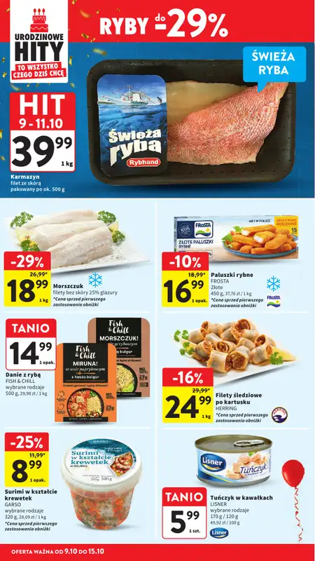 Intermarche - gazetka promocyjna Gazetka od czwartku 09.10 do środy 15.10 - strona 32