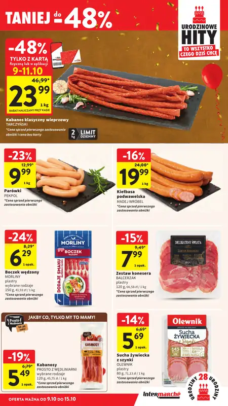 Intermarche - gazetka promocyjna Gazetka od czwartku 09.10 do środy 15.10 - strona 27