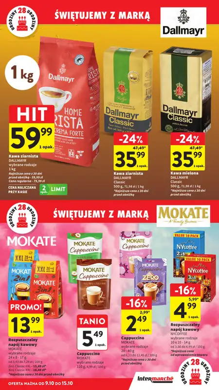 Intermarche - gazetka promocyjna Gazetka od czwartku 09.10 do środy 15.10 - strona 15