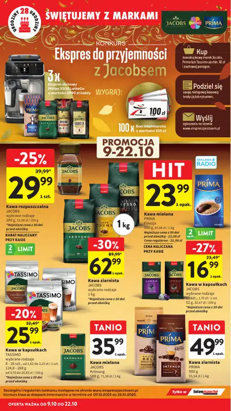 Intermarche - gazetka promocyjna Gazetka od czwartku 09.10 do środy 15.10 - strona 14
