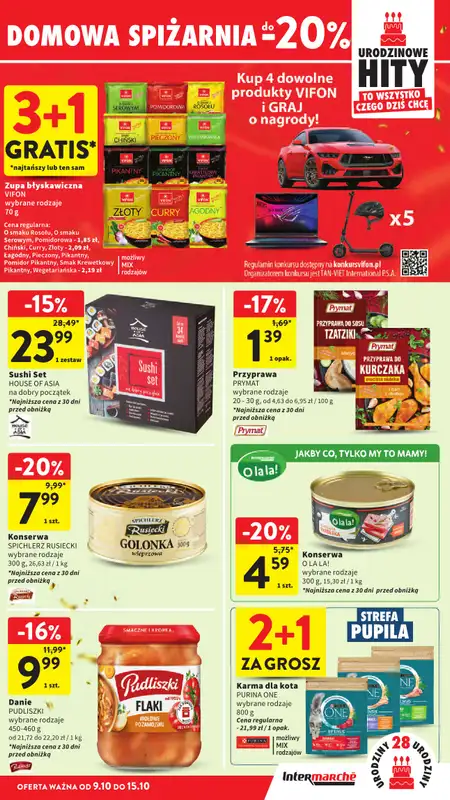 Intermarche - gazetka promocyjna Gazetka od czwartku 09.10 do środy 15.10 - strona 33