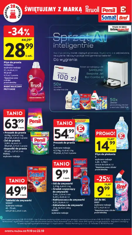 Intermarche - gazetka promocyjna Gazetka od czwartku 09.10 do środy 15.10 - strona 16