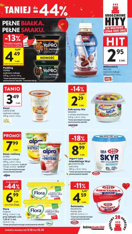 Intermarche - gazetka promocyjna Gazetka od czwartku 09.10 do środy 15.10 - strona 29