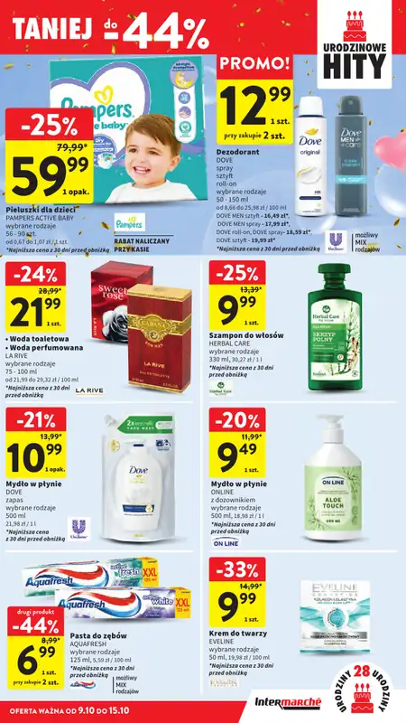 Intermarche - gazetka promocyjna Gazetka od czwartku 09.10 do środy 15.10 - strona 43