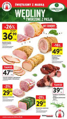 Intermarche - gazetka promocyjna Gazetka od czwartku 09.10 do środy 15.10 - strona 13 Intermarche - gazetka promocyjna Gazetka od czwartku 09.10 do środy 15.10 - strona 13