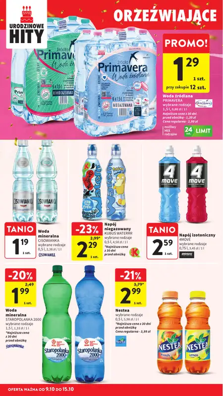 Intermarche - gazetka promocyjna Gazetka od czwartku 09.10 do środy 15.10 - strona 40
