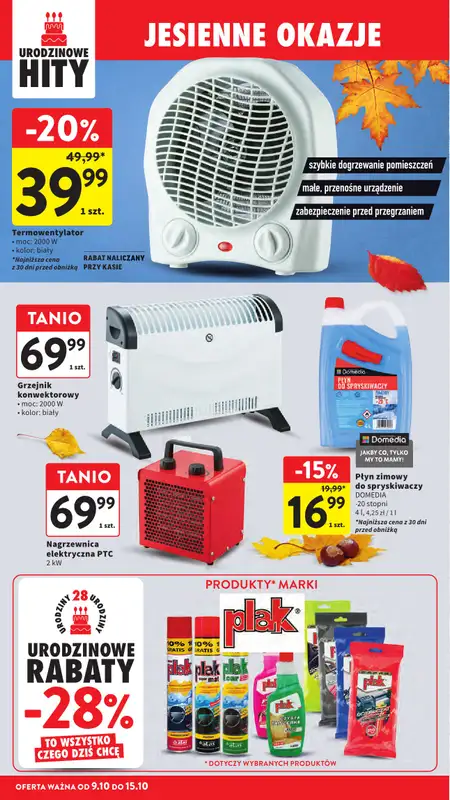 Intermarche - gazetka promocyjna Gazetka od czwartku 09.10 do środy 15.10 - strona 44